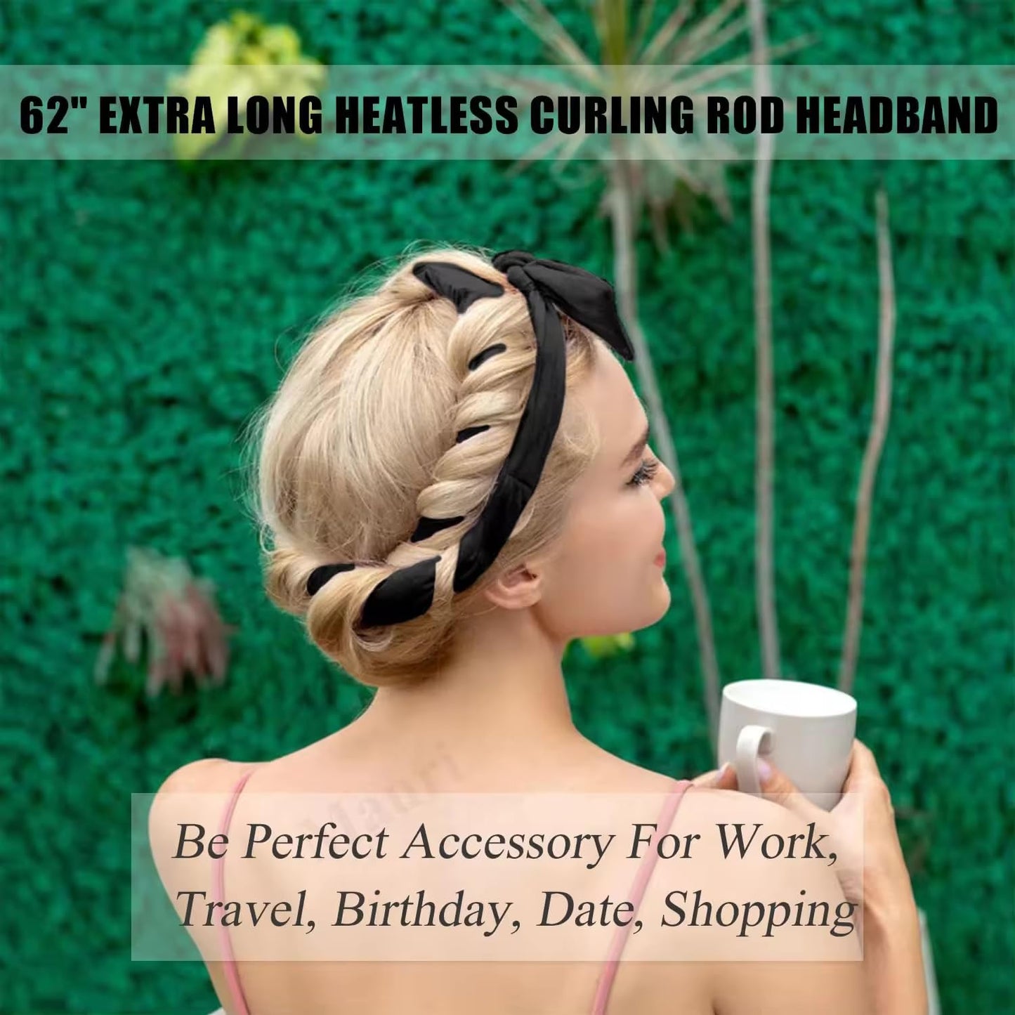 Heatless Curlers Headband
