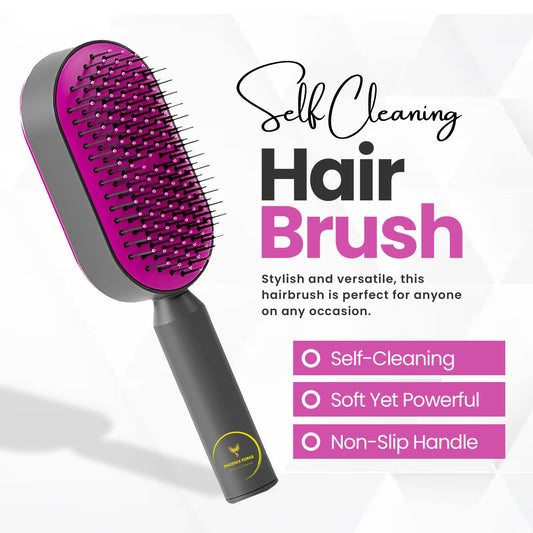 Phoenix Forge Self Cleaning Hair Brush